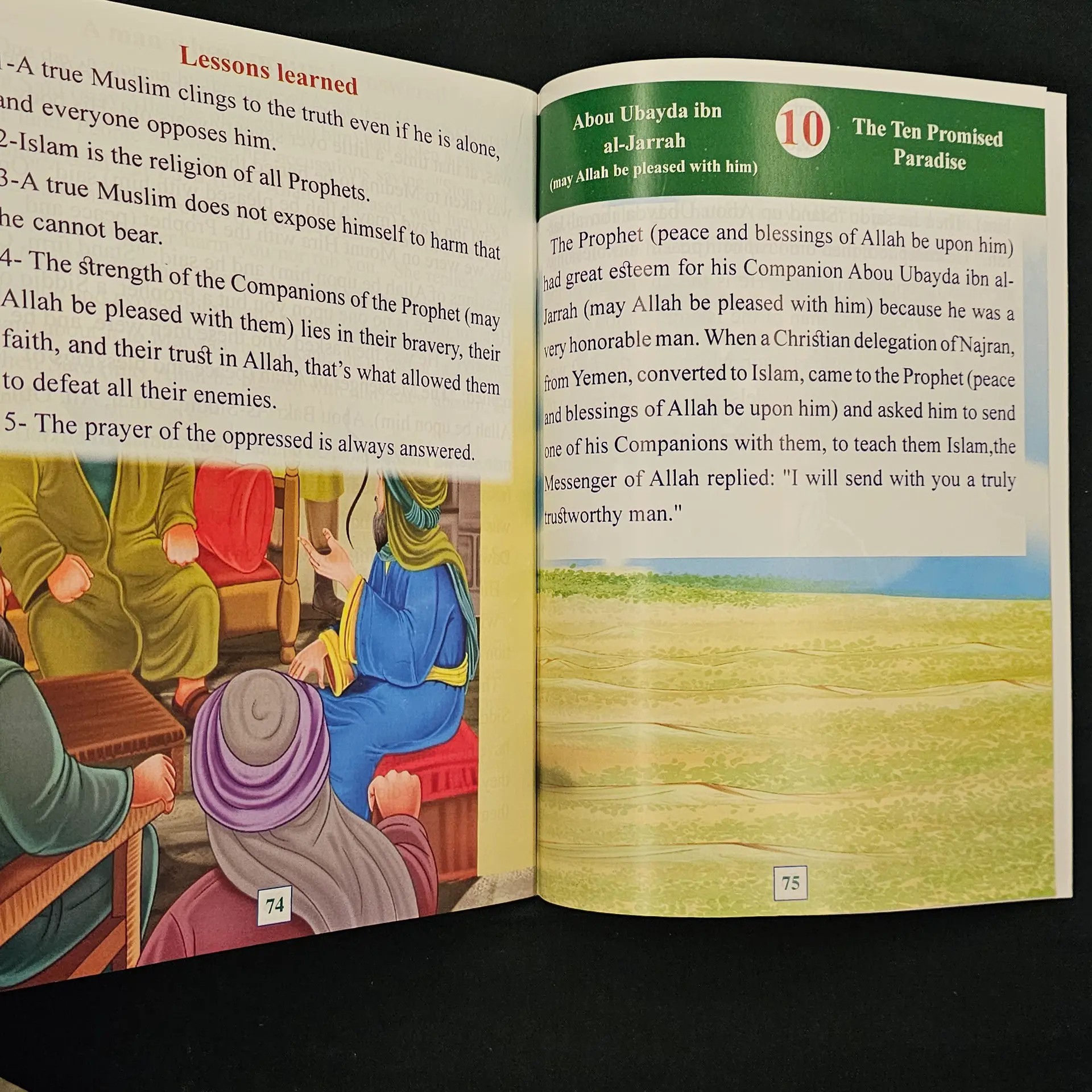 The Ten Promised Paradise (English)